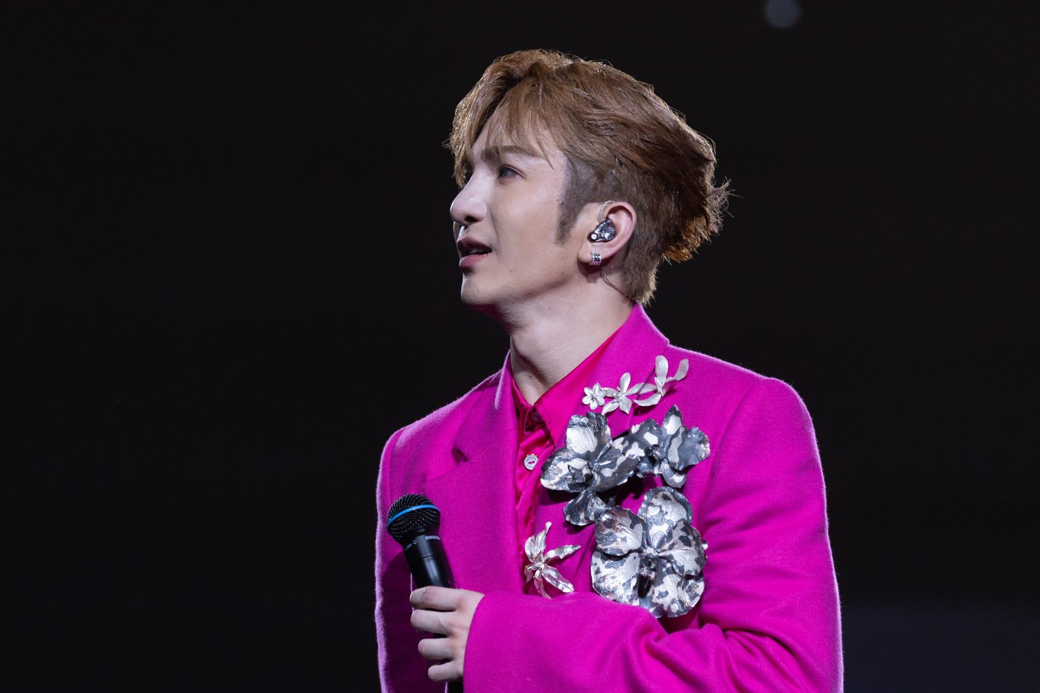 盧瀚霆(Anson Lo)《ANSON LO “THE STAGE” IN MY SIGHT SOLO CONCERT 2023》尾場。(蘇文傑攝)