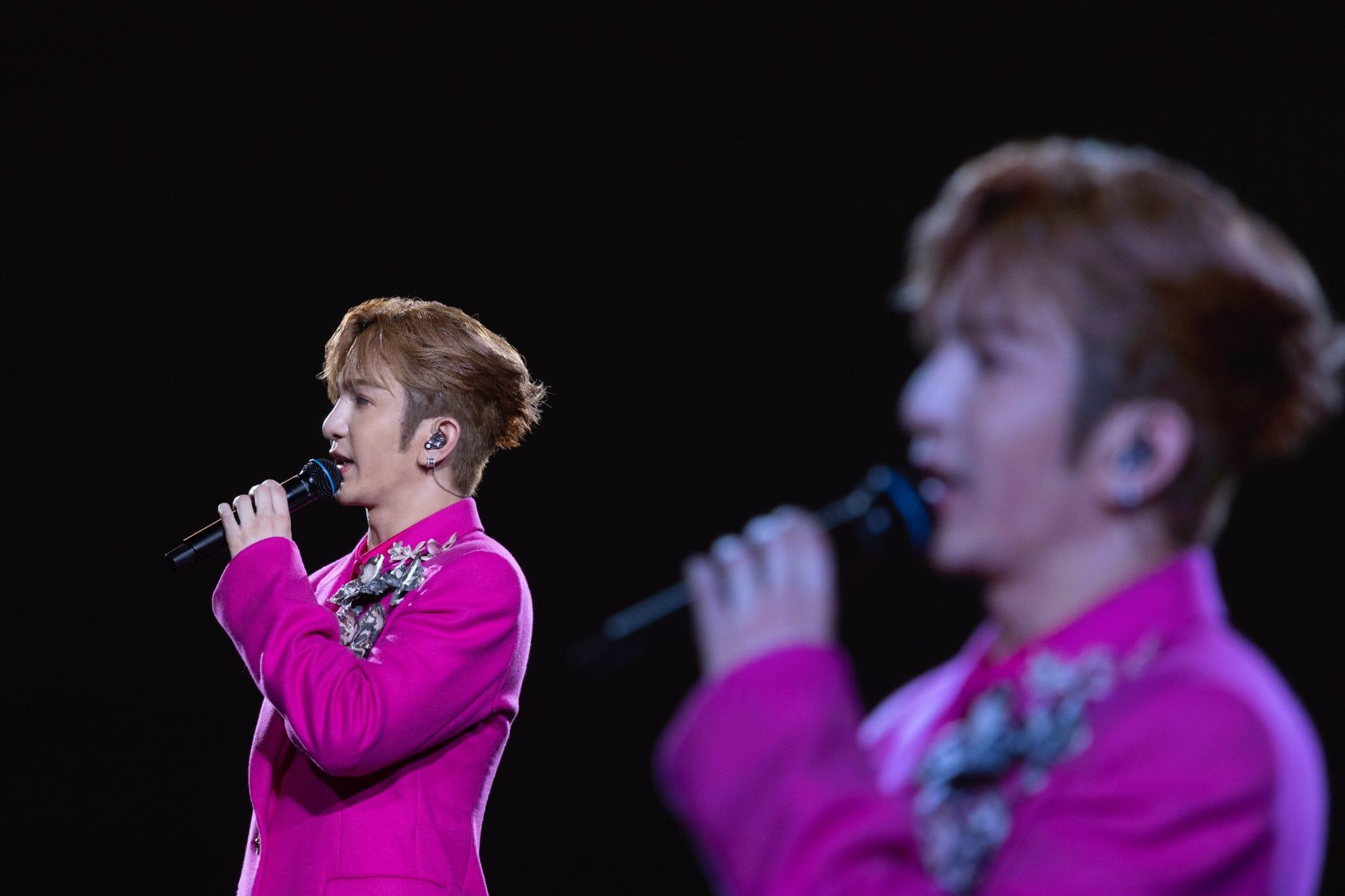 盧瀚霆(Anson Lo)《ANSON LO “THE STAGE” IN MY SIGHT SOLO CONCERT 2023》尾場。(蘇文傑攝)