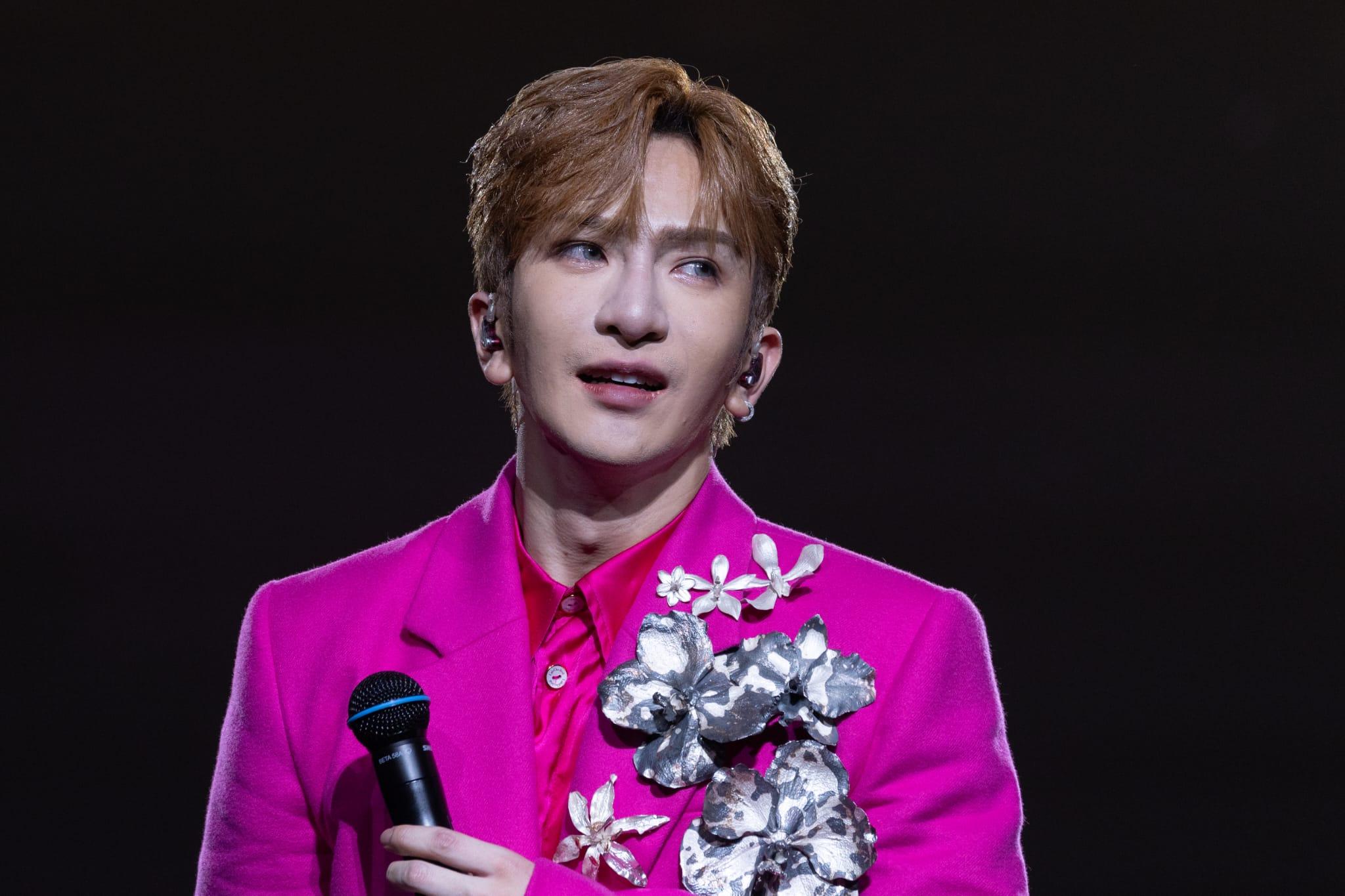 盧瀚霆(Anson Lo)《ANSON LO “THE STAGE” IN MY SIGHT SOLO CONCERT 2023》尾場。(蘇文傑攝)