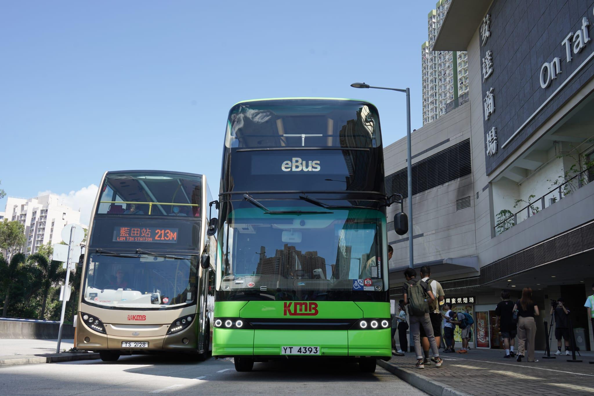 九巴首批純電動雙層巴士投入服務 7月30日起行駛安達臣發展區213M線