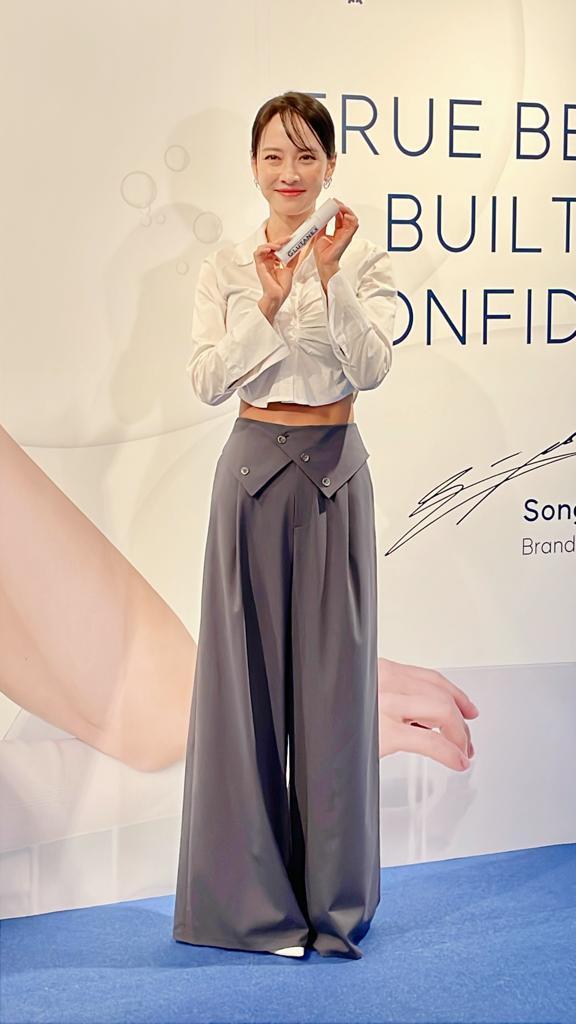 宋智孝出席Glutanex香港發布會。