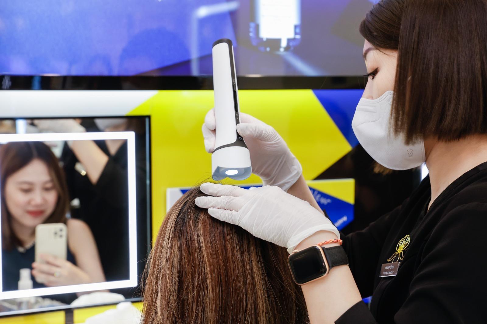 Sisley HAIR rituel升級版頭髮分析儀。