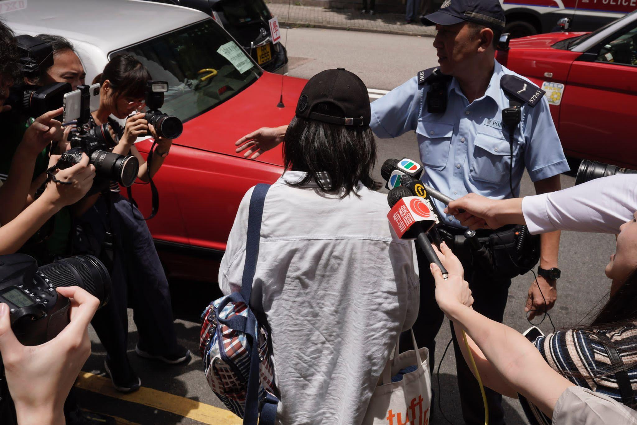 12歲男童遭遺棄案母親提堂 (陳國峰攝)