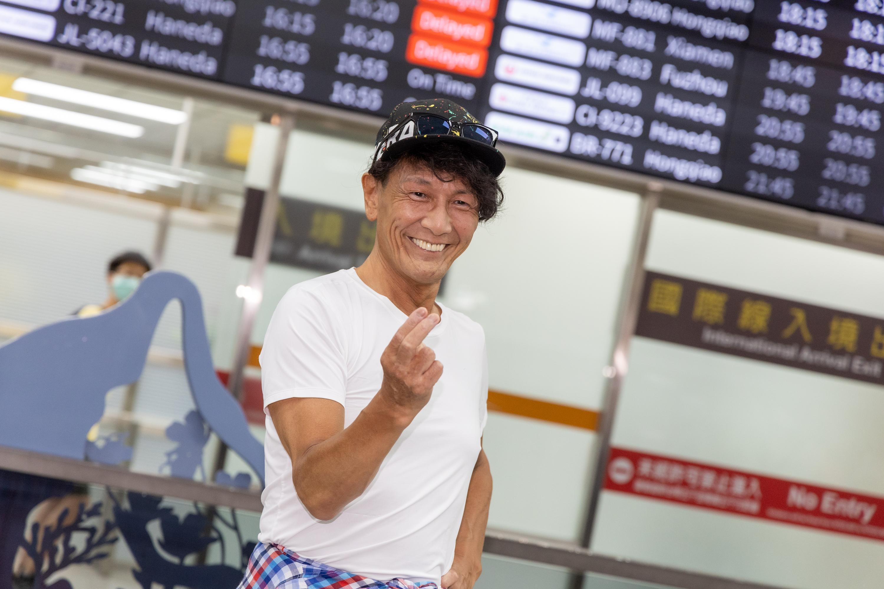 日本傳奇AV男優加藤鷹抵台灣「期間限定」復出。(圖/SWAG提供)