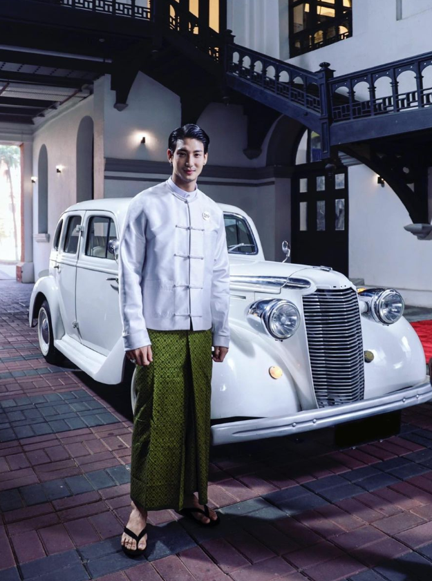 「地表最帥和尚」緬甸26歲男模白因(Paing Takhon)。(互聯網)