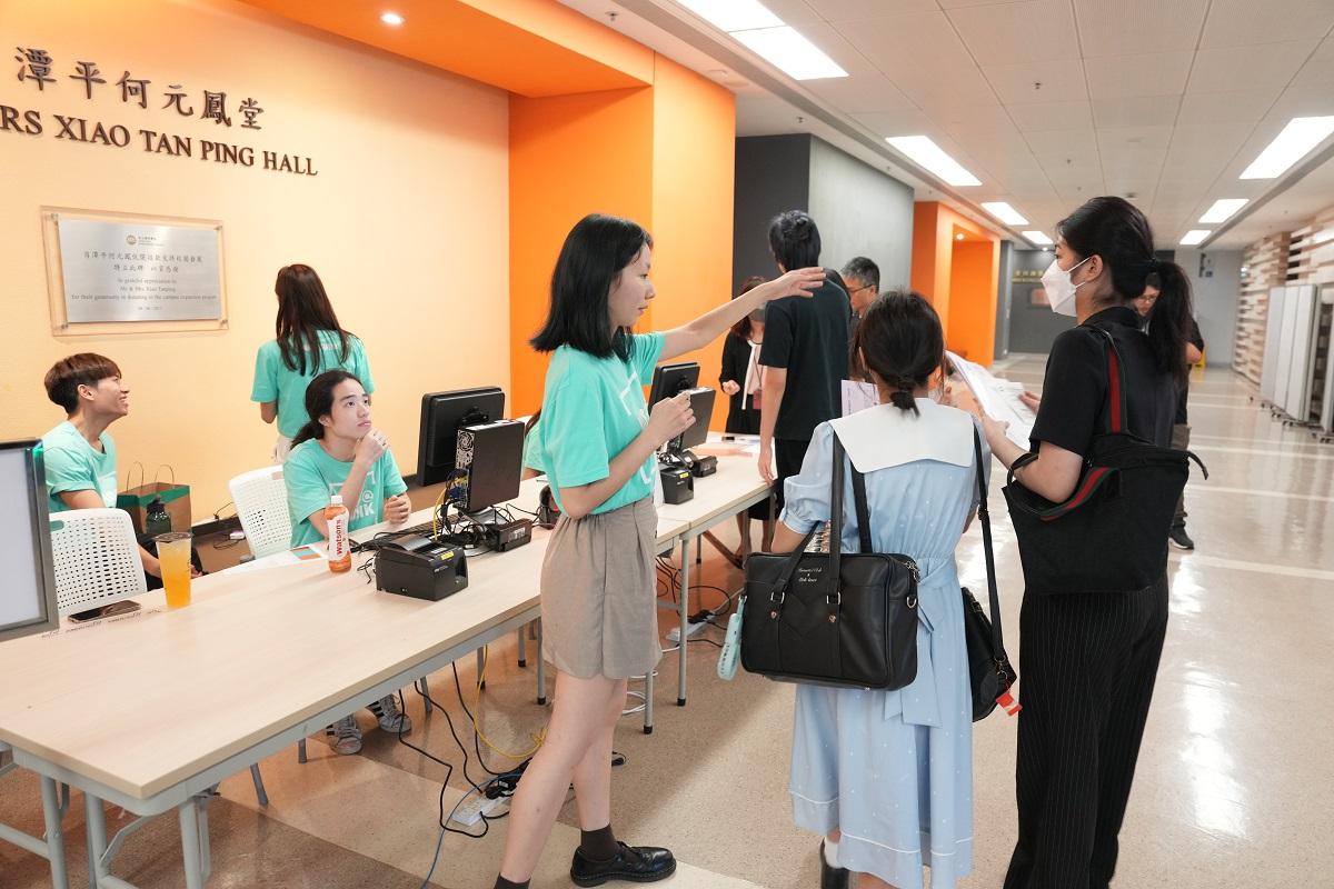 香港恒生大學今年收生情況與往年相若。(陳奕釗攝)