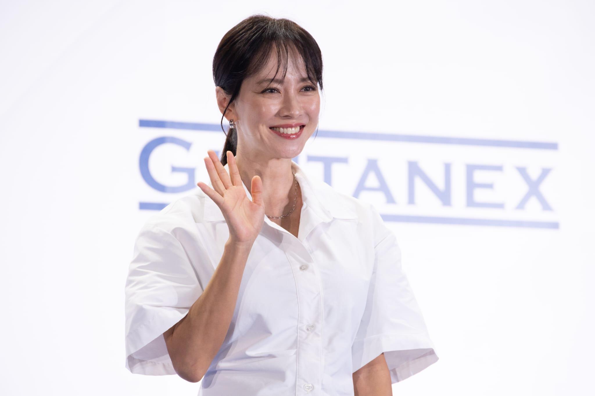 宋智孝現身中環PMQ,獲代言的美容品牌舉行大型粉絲見面會。 (蘇文傑攝)