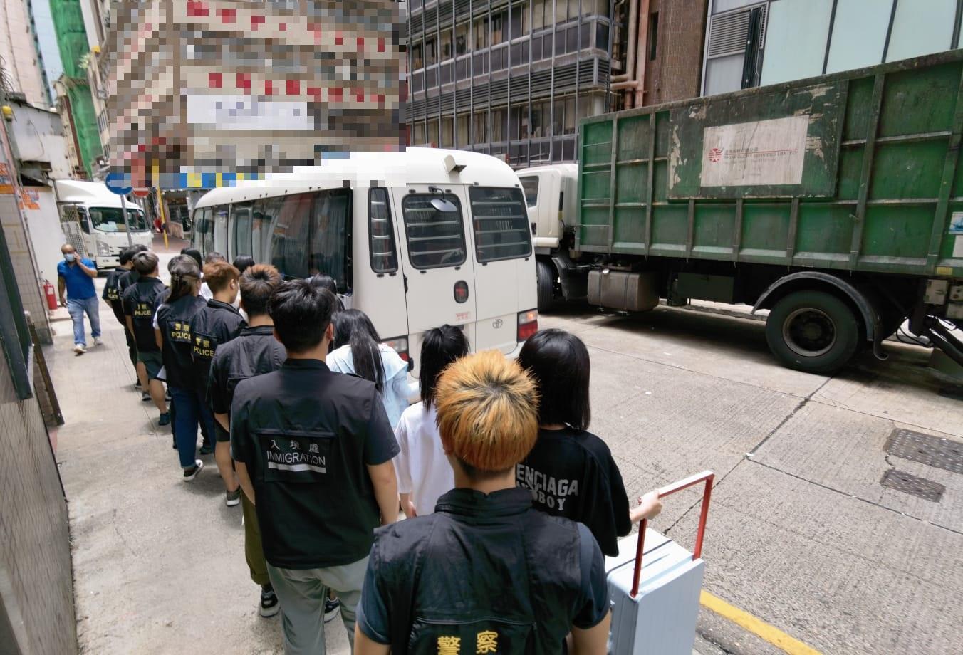 警方搗破酒店賣淫集團拘16人 以蒙古籍女子作招徠TG宣傳