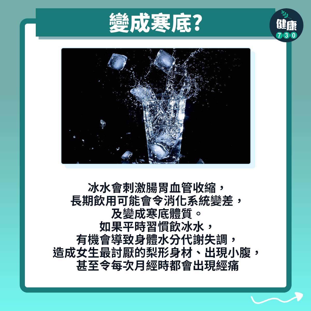 夏天咁熱,但飲冰水有迷思?(AM730製圖)
