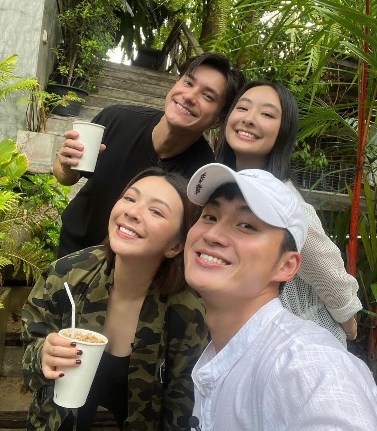 周嘉洛、陳瀅、JW、朱敏瀚獲安排到泰國清邁拍攝旅遊節目。