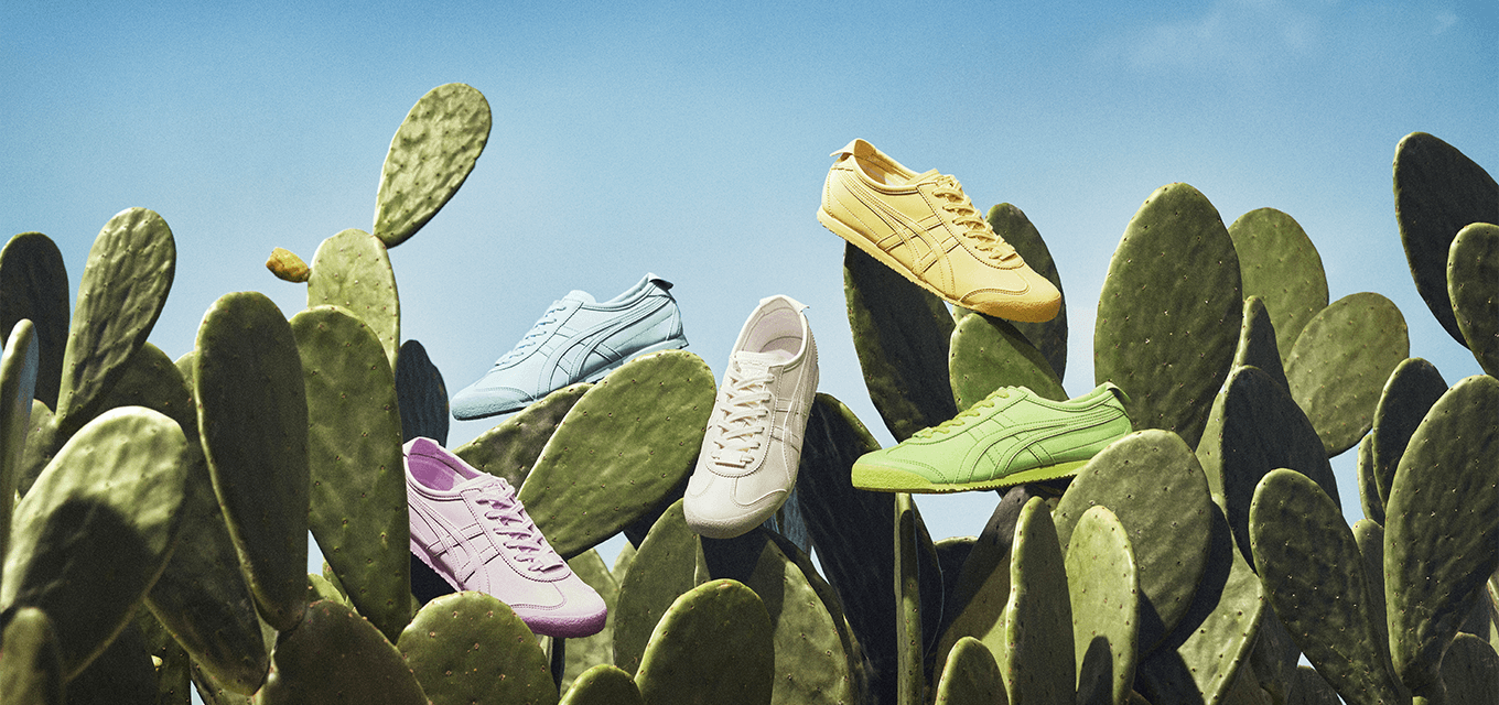 Onitsuka Tiger同步推仙人掌製作的MEXICO 66 CACTFUL。