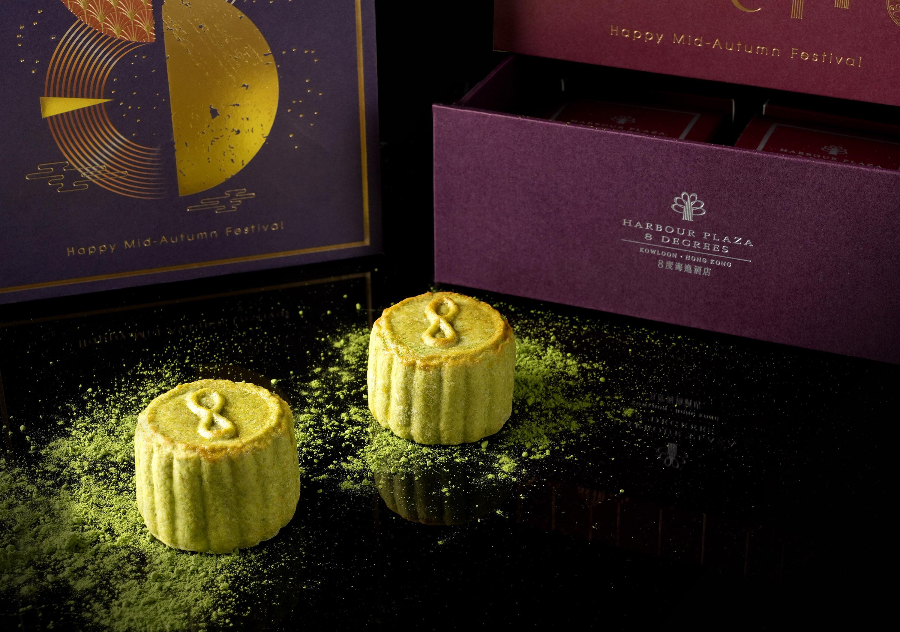 京都宇治抹茶紅豆月餅