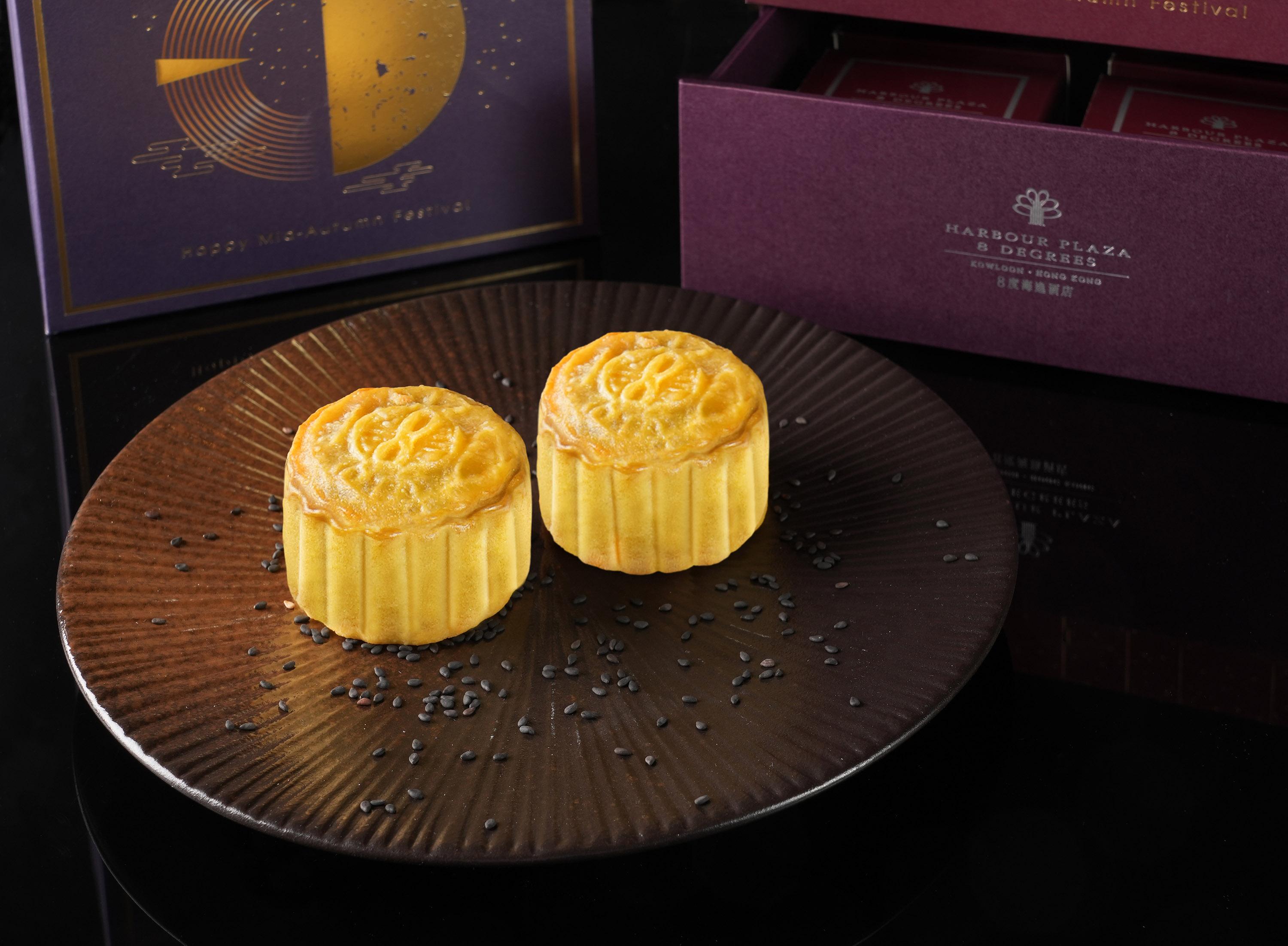 低糖黑芝麻麻糬月餅