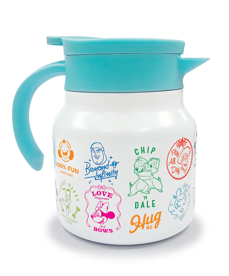 保温水壺800毫升 (勞蘇|徽章圖案|鋼牙與大鼻) 零售價:$350|換購價:$118