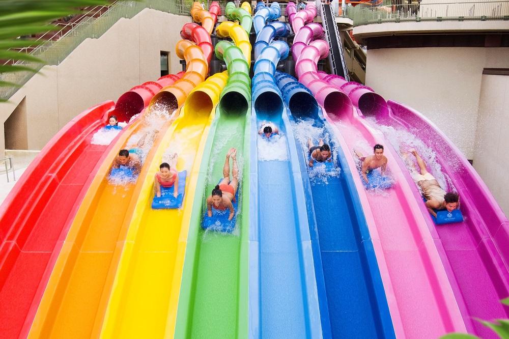 水上樂園│海洋公園水上樂園 Water World--八彩天梯