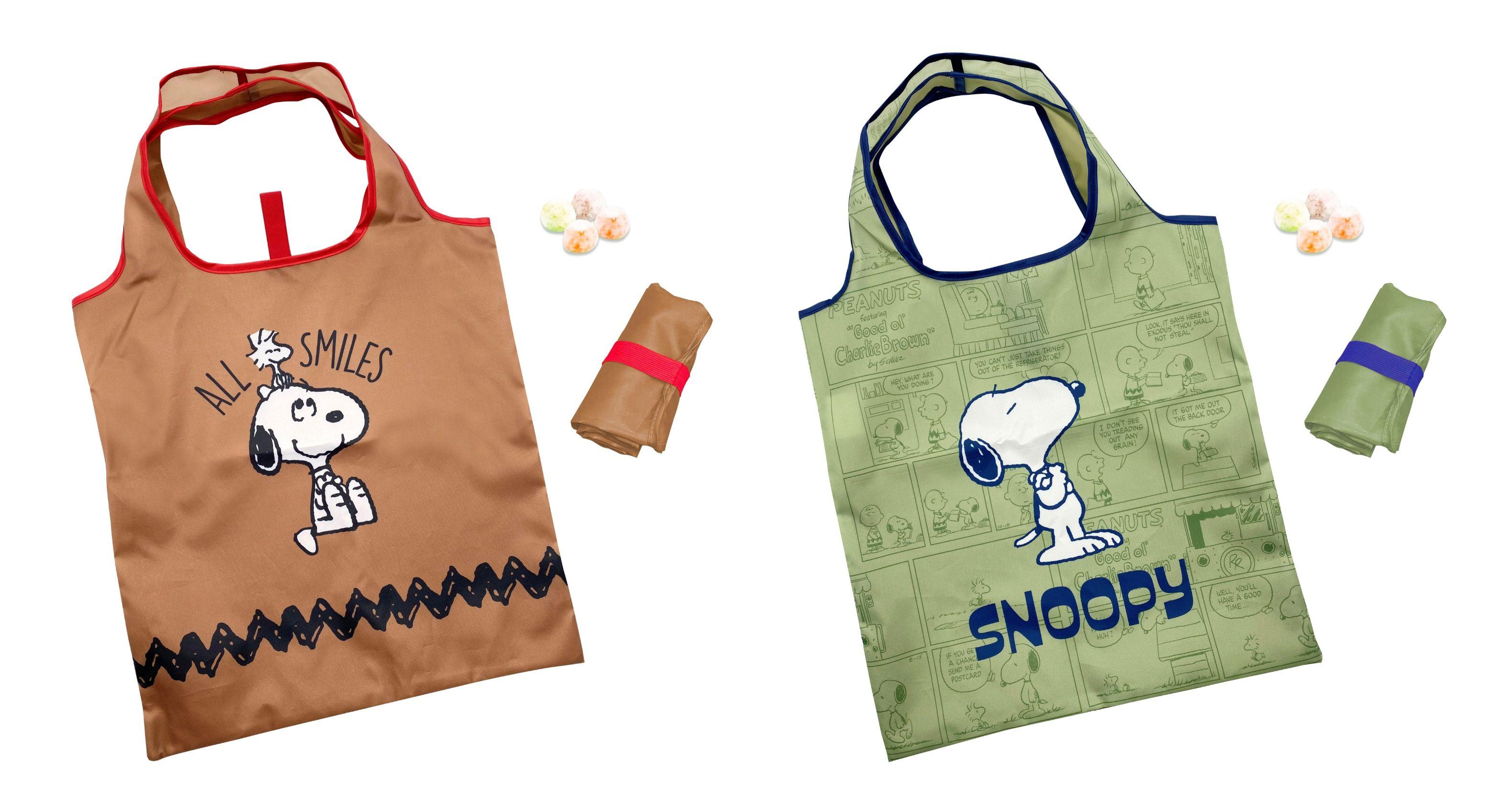 史諾比環保袋連糖 $59/件