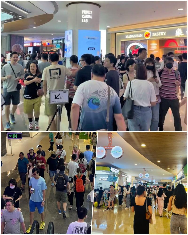 在福田,會展中心周邊的皇庭廣場、星河COCO Park等,是最受港人青睞的商場。(網上圖片)