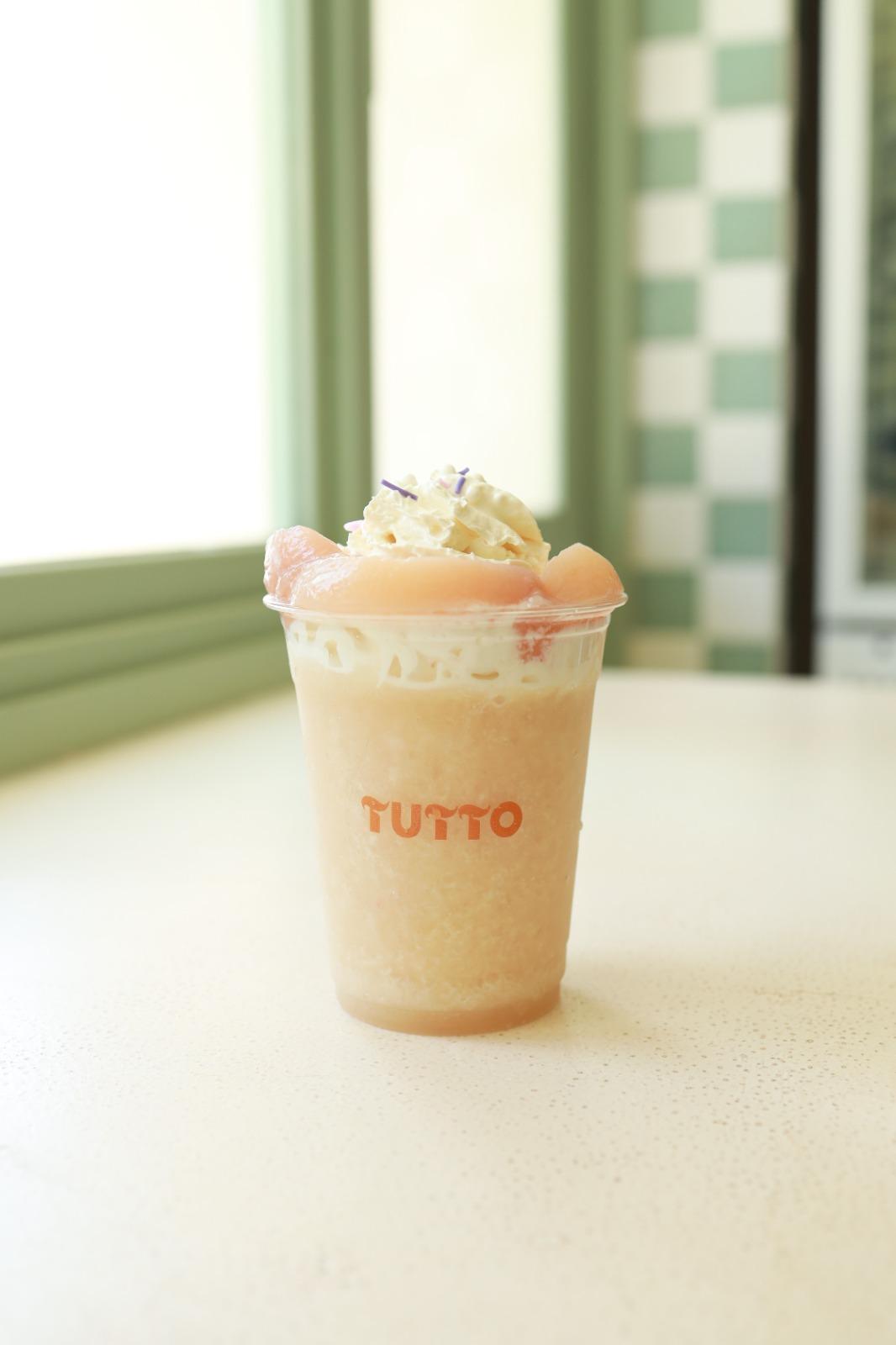 夏季限定 PESCA ROSA BELATO 白桃口味Gelato特飲¥1,580/HK$85(圖片來源:PRTIMES)