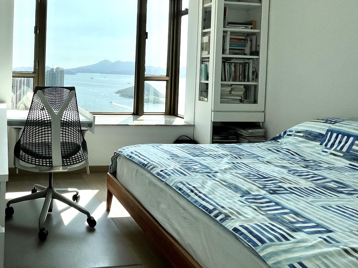 主人套房享開揚無遮擋海景,景致十分優美吸引。