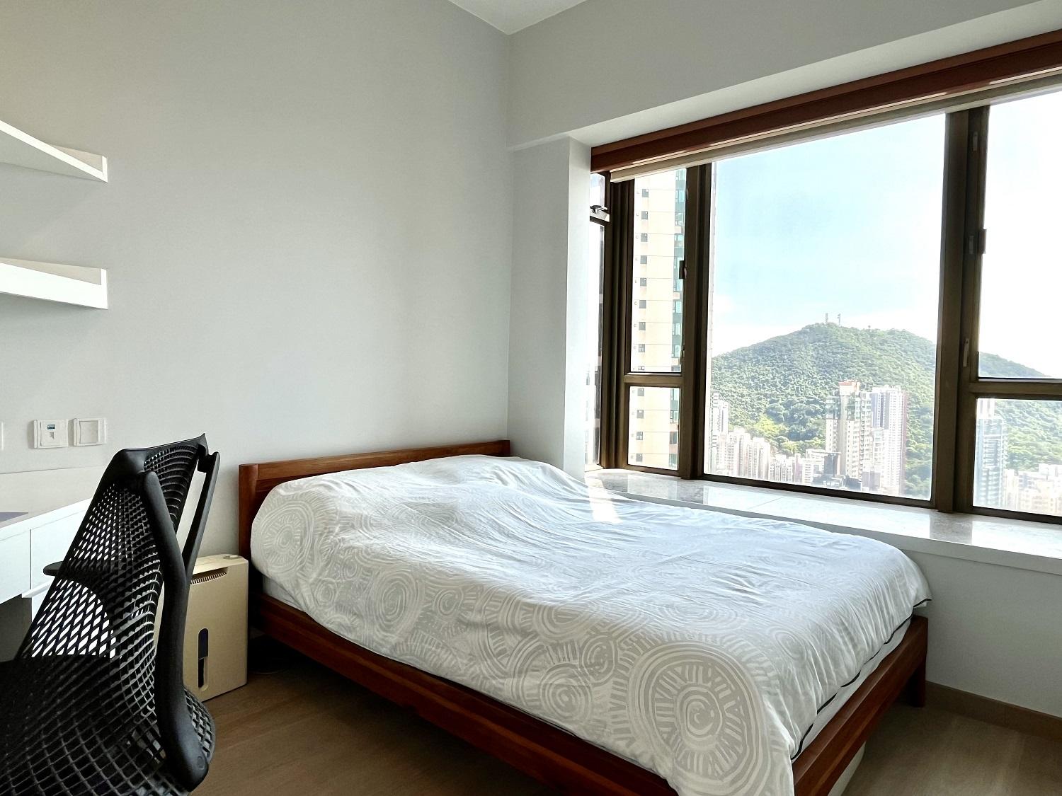 單位位於高層,全層均光猛開揚。