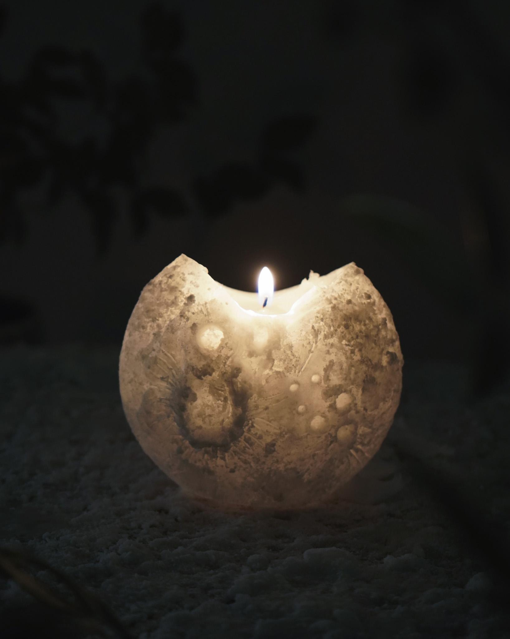 弦月蠟燭