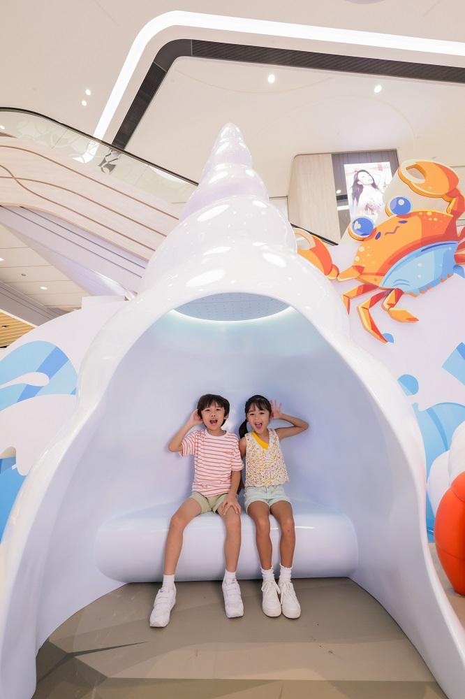 暑假好去處│感官互動巨型貝殼