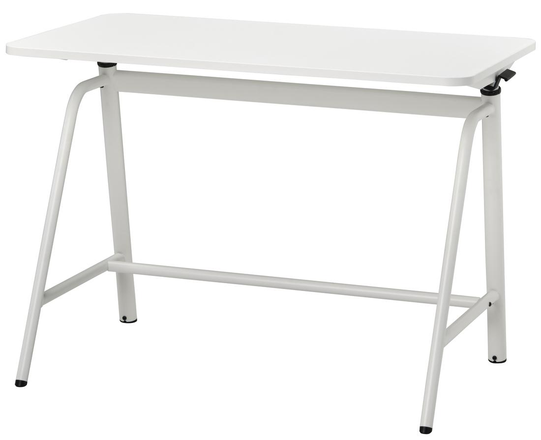 GLADHÖJDEN 升降式工作檯無需連接電源,移動方便,可隨時移到房間角落位置, 增加宿舍室內空間感。工作檯使用氣壓彈簧讓你輕鬆調較高度,可坐著或站著工作,配合NILSERIK升降凳使用,應付學期尾的繁重課業或工作之餘,又可以給身體伸展的機會,提升工作效率。特深檯面提供寬闊的工作空間,並讓你與電腦螢幕保持合適的距離,守護眼睛健康。升降式工作檯不設櫃桶,檯底可防置背包、小型家電、收納箱等,為細小房間騰出活動空間。$699.9