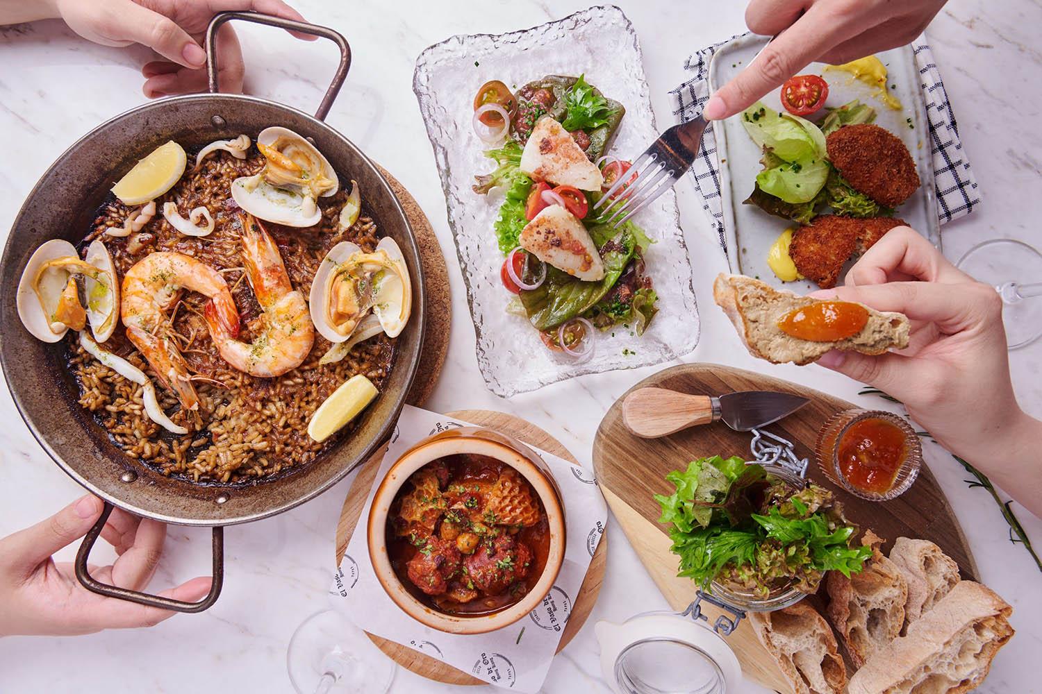 有別於香港一般的西班牙菜,當中選取多款本地新鮮食材,為傳統西班牙風味帶來親切味道,達致真正的「FARM-TO-TABLE」。