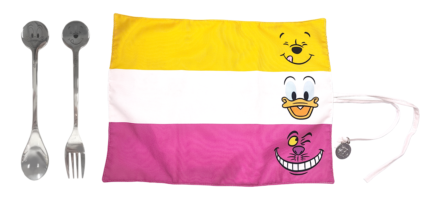 枱墊連餐具套裝 (毛毛、三眼仔、史迪仔|小熊维尼、唐老鴨、妙妙貓) 零售價:$115|換購價:$80