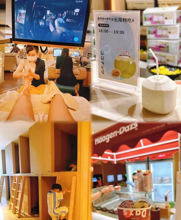 深圳服務業人員的態度,也普遍比香港好。圖為福田口岸附近一間頗具人氣的日式按摩水療。(網上圖片)