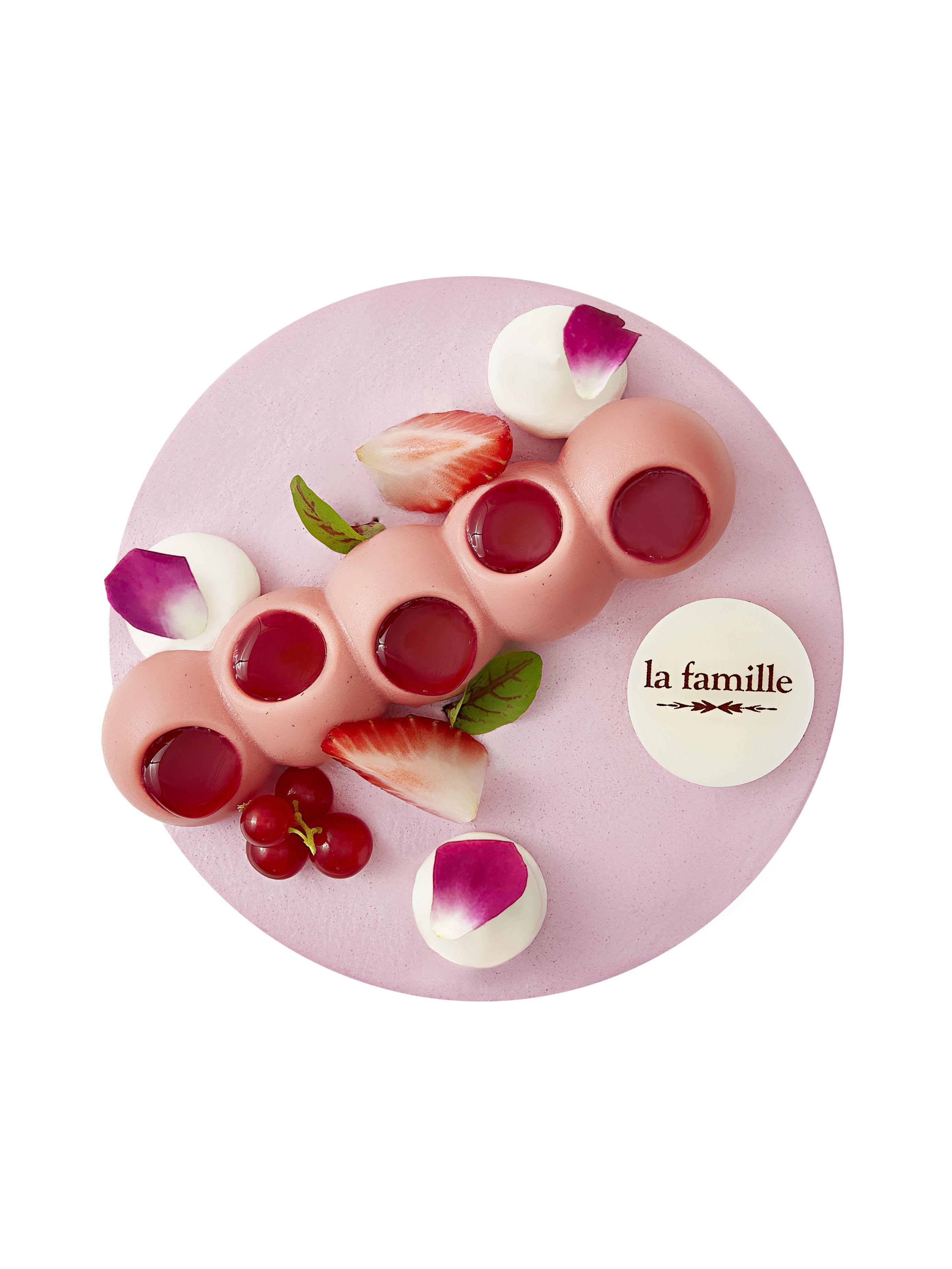 「玫瑰荔枝」戚風蛋糕