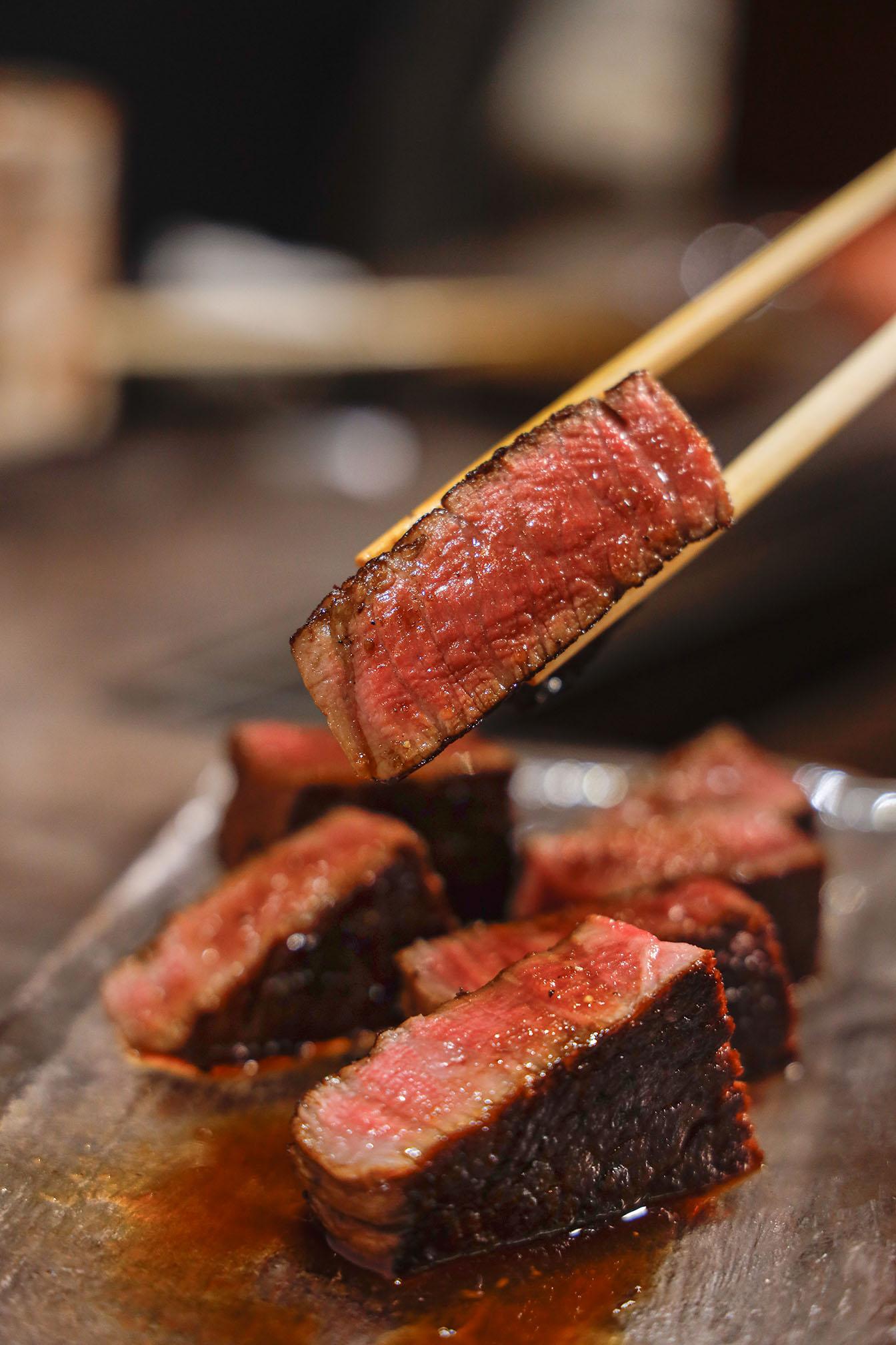 生熟度完美的極上牛柳Chateaubraiand