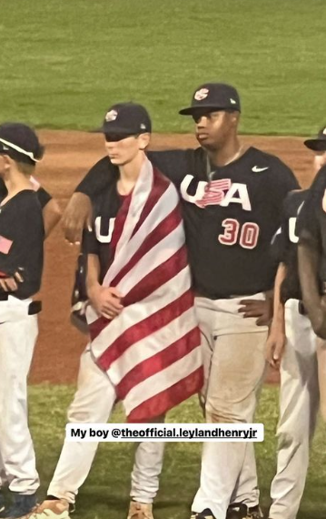 Leyland Henry Jr.為12歲美國棒球手。