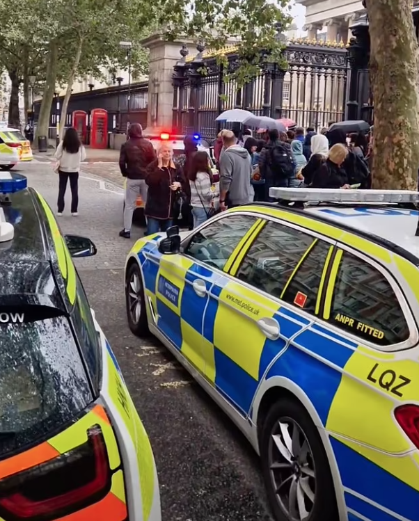 英國大英博物館外發生斬人案。(互聯網)