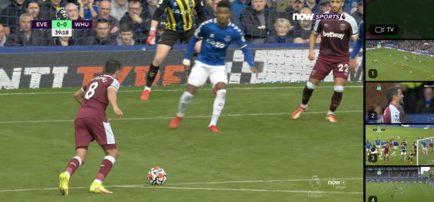 「Now 隨身睇」(Now Player)應用程式內置「英超多角度」,提供多角度鏡頭全方位欣賞精選