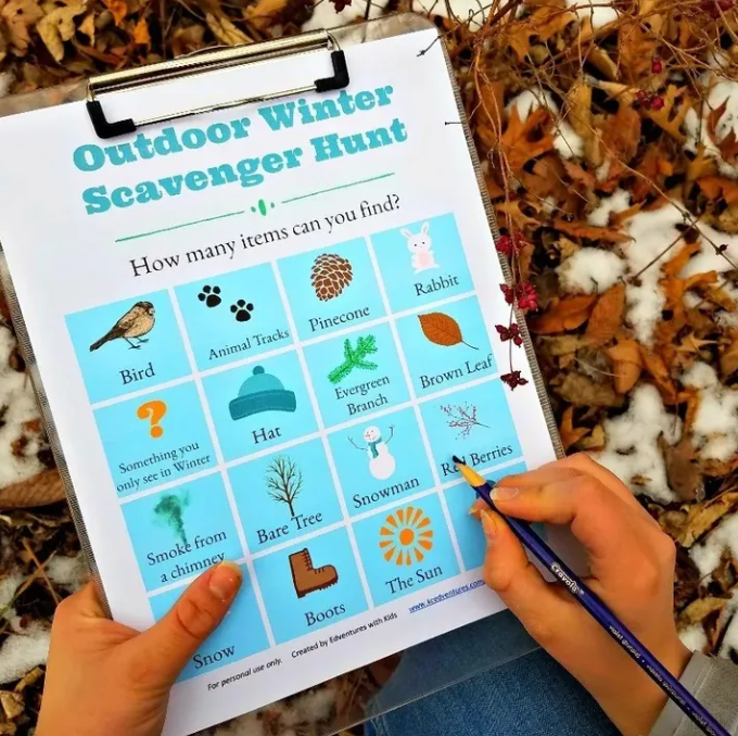 各式各樣的scavenger hunt。(互聯網)