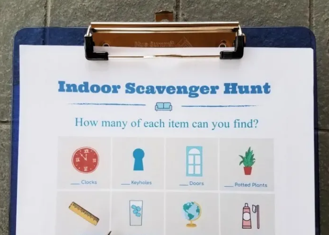 各式各樣的scavenger hunt。(互聯網)