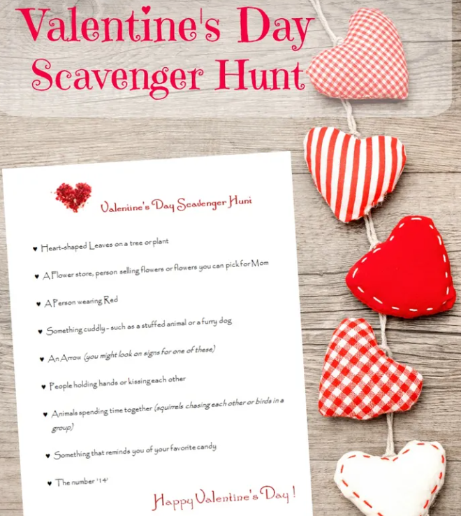 各式各樣的scavenger hunt。(互聯網)