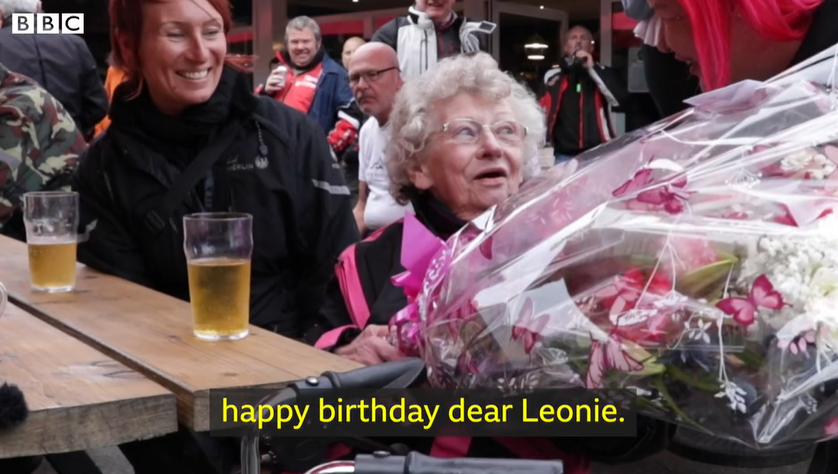 83歲婆婆生日願望「坐電單車」獲車友會相助 與末期病女兒一起圓夢