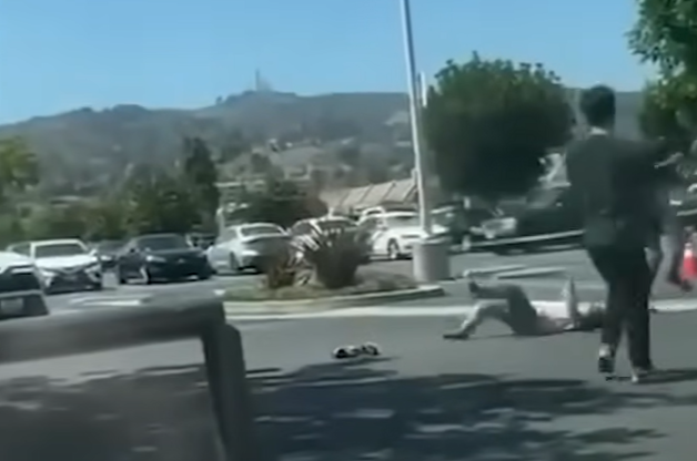 洛杉磯|遇劫老婦慘被拖行。(互聯網)