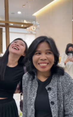 女傭蘇米跟僱主關係甚好。(互聯網)