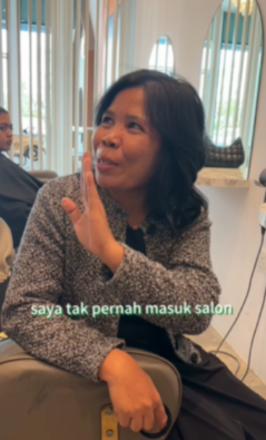 李女又帶蘇米去髮型屋。(互聯網)