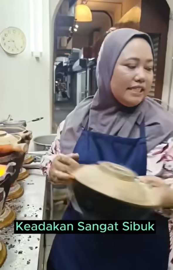 廣東話|老闆夫婦說得一口流利廣東話,煲仔飯看來也很對辦。(馬來堂叔FB)