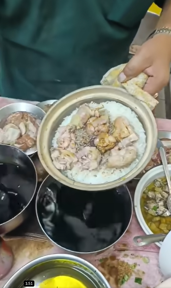 廣東話|老闆夫婦說得一口流利廣東話,煲仔飯看來也很對辦。(馬來堂叔FB)