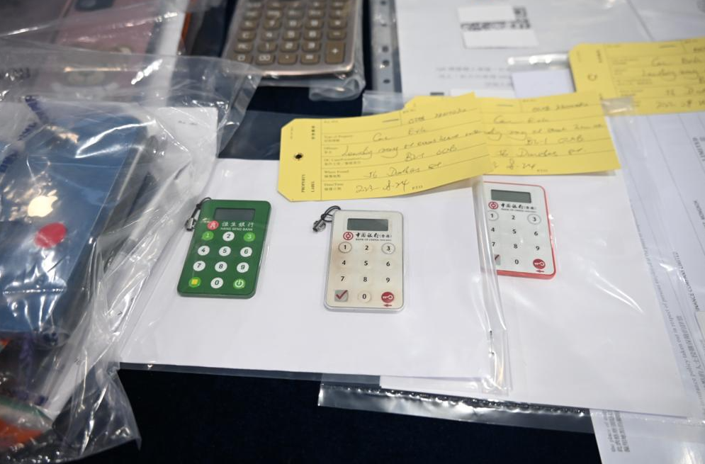 O記破高利貸集團連首腦一家3口拘83人,涉清洗近7千萬黑錢。