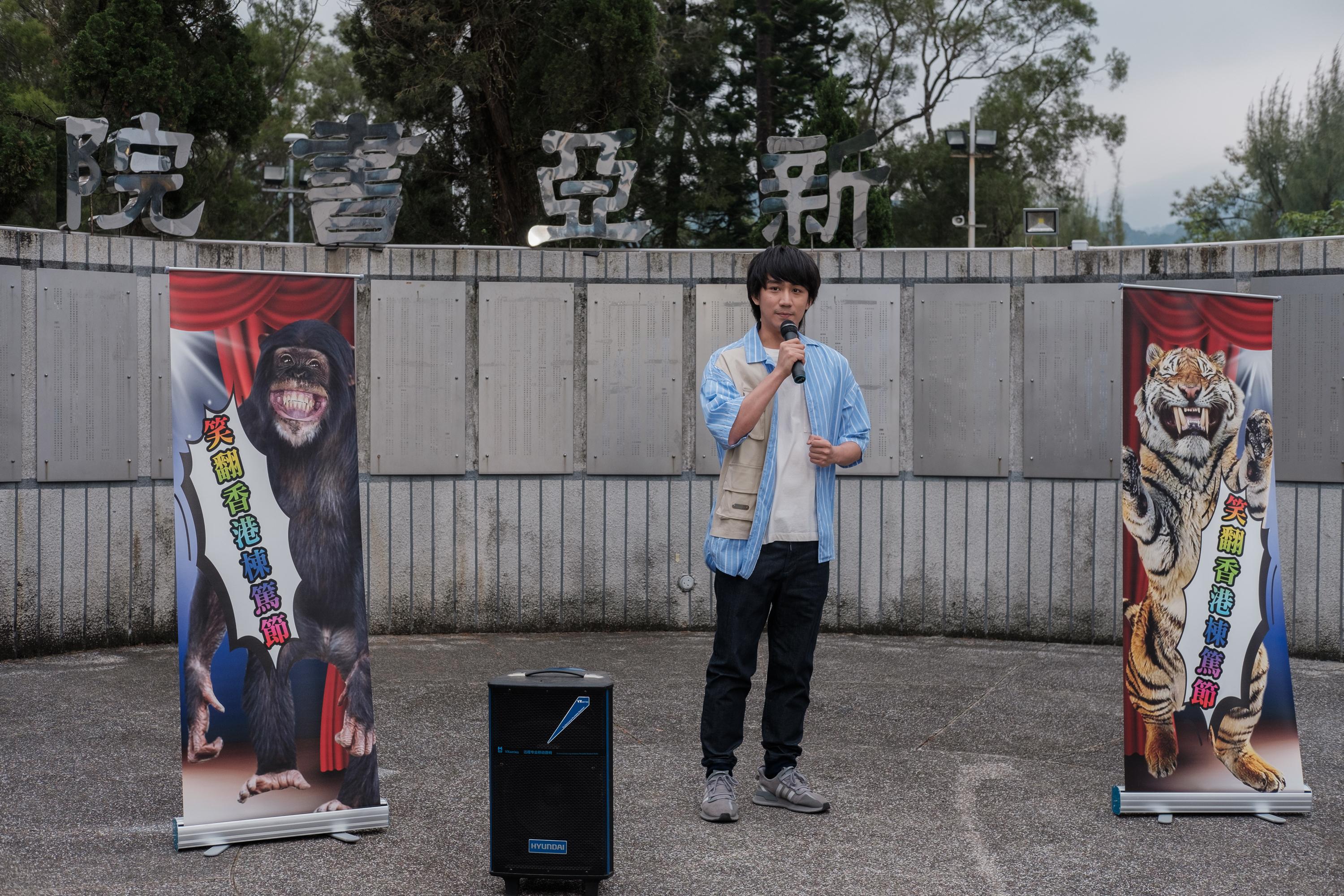 開拍前,軒仔都有上棟篤笑的工作坊。