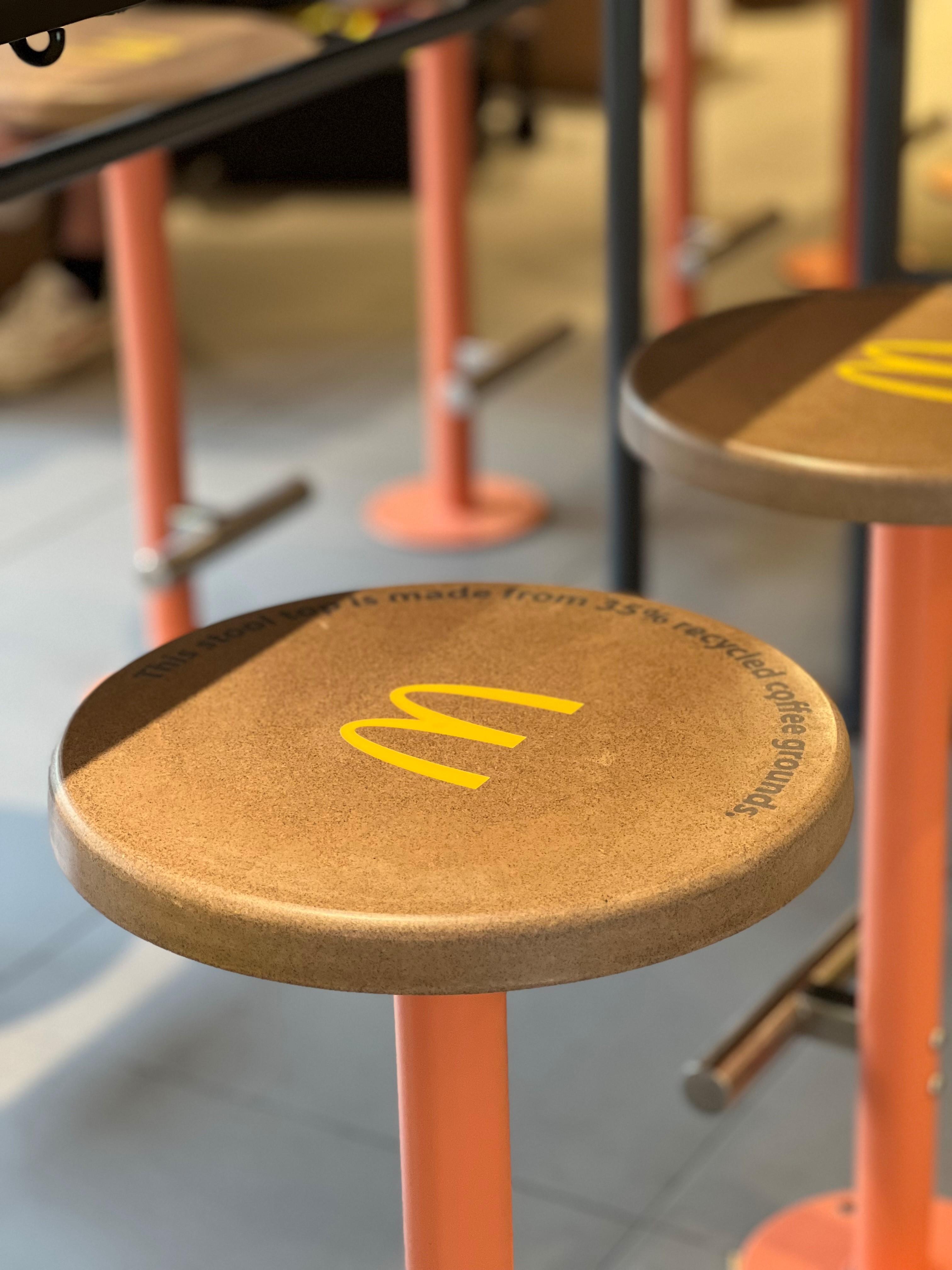 太和餐廳加入不同環保元素。(麥當勞提供)