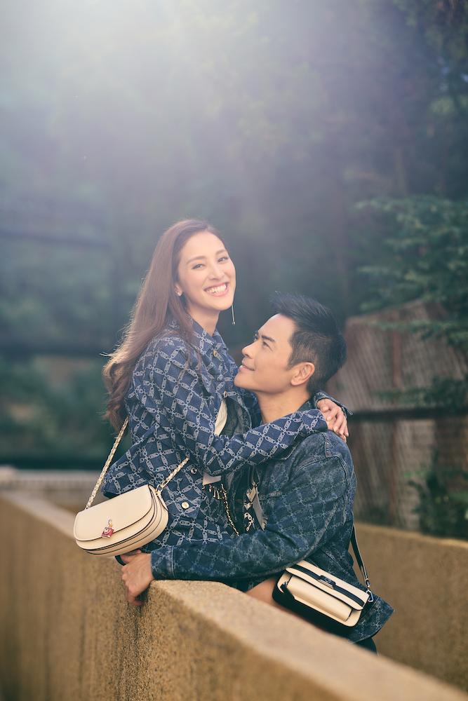 已育有三子的鄭嘉穎與陳凱琳,以夫妻檔為品牌宣傳。