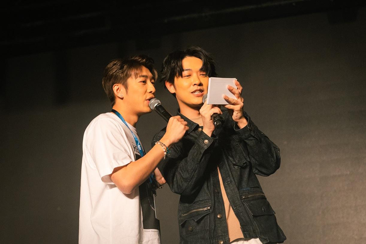 院友搵埋嘉豪老友Oscar嚟做主持一齊玩。(由KHFC提供)