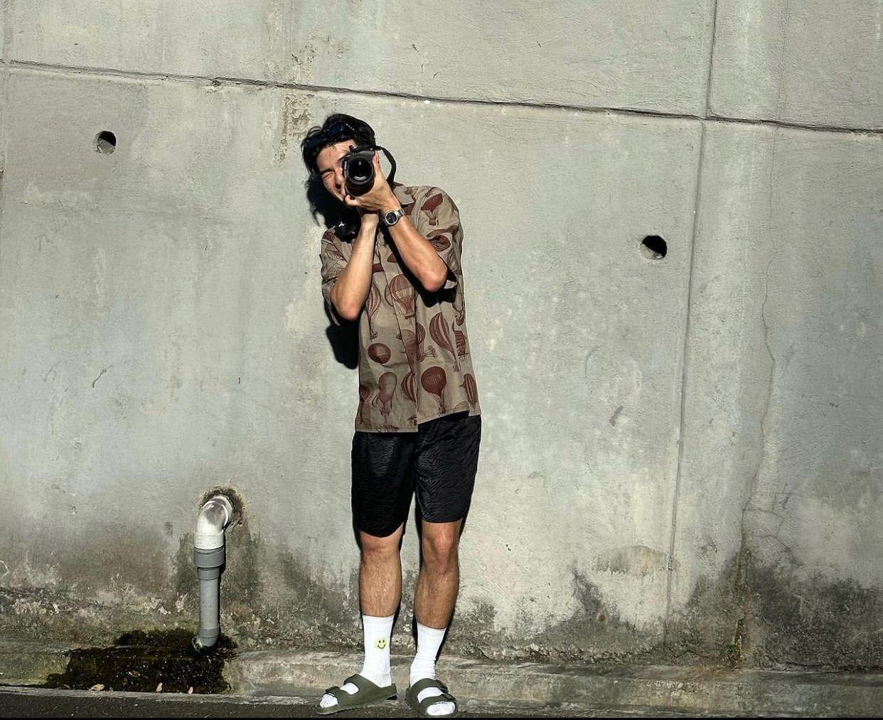 陳昊森身在香港,連日來被不少市民捕獲。